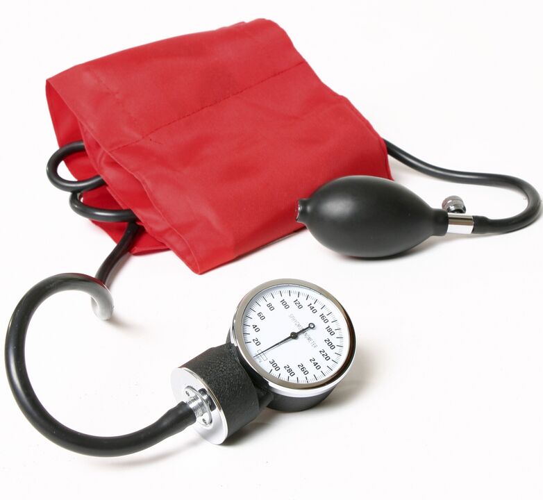 Tonometer - tool to measure hypertension blood pressure